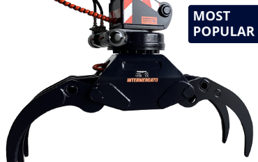 rotating grapple saw